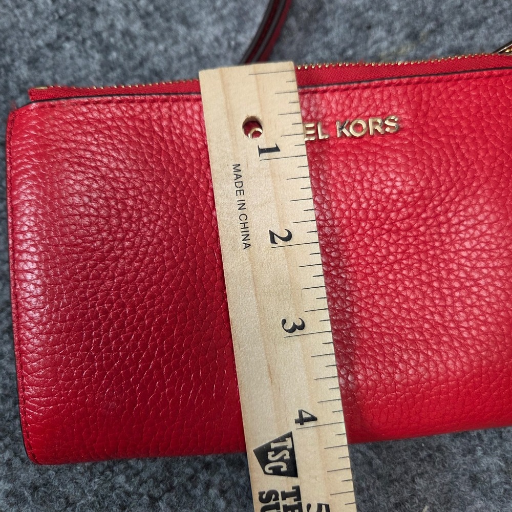 Michael Kors Riley Backpack Pebble Leather Dark‎ Sangria & Wallet Retail $498 - Picture 6 of 16